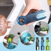 Multifunctional Cleaning Brush Tiny Bottle Cup Lid Brush Straw Cleaner Tools Multi-Functional Crevice Cleaning Brush Home Kitchen Cleaning Tools