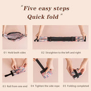 Foldable Shopping Bag Portable Large Capacity Reusable Grocery Bag Daily Commuting Picnic Camping Storage Bag