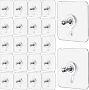 Wall Mount Screw Hooks for Kitchen Bathroom Bedroom Living Room 40 Pcs