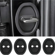 Car Silicone Door Latch Lock Protective Cover (Pack of 4)
